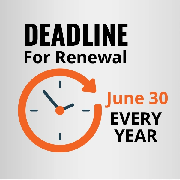 Strict Adherence to Renewal Deadlines